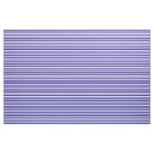 Cornflower Blue, Indigo en White Stripes Stof (Fat Quarter)