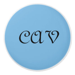 Cornflower Blue Keramische Knop