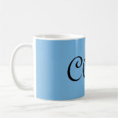 Cornflower Blue Koffiemok (Links)