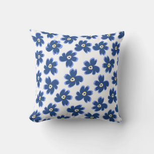 Cornflower Blue Kukka Kussen