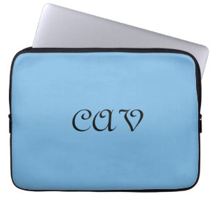 Cornflower Blue Laptop Sleeve