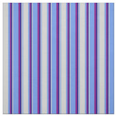 Cornflower Blue, Light Grey, Blue en Paars Stof (Swatch)