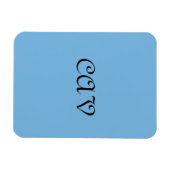 Cornflower Blue Magneet (Horizontaal)