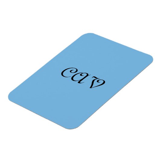 Cornflower Blue Magneet (Linkerzijde)