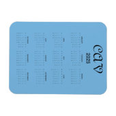 Cornflower Blue Magneet (Horizontaal)