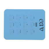 Cornflower Blue Magneet (Horizontaal)