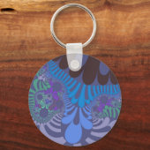 Cornflower Blue Mod Sleutelhanger (Voorkant)