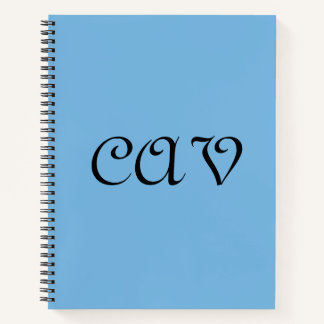 Cornflower Blue Notitieboek