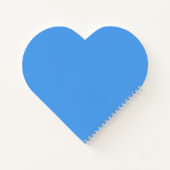 Cornflower Blue Notitieboek (Achterkant)