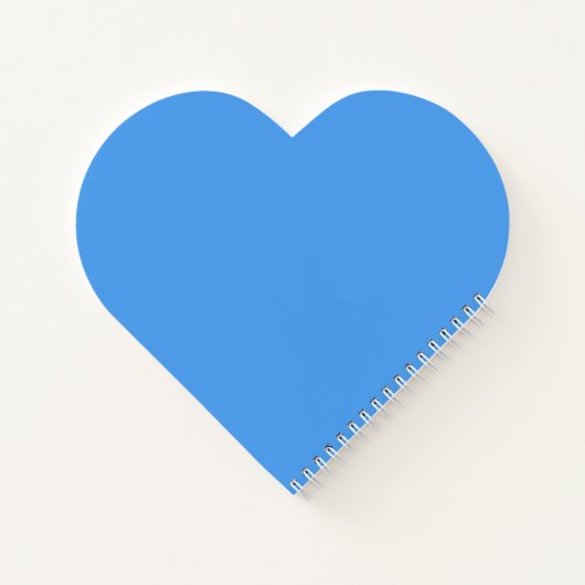 Cornflower Blue Notitieboek (Achterkant)