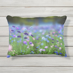 Cornflower Blue Pillow Buitenkussen