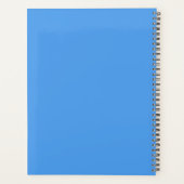 Cornflower Blue Planner (Achterkant)