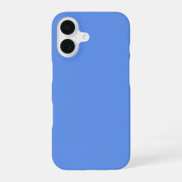 Cornflower Blue Solid Color iPhone 16 Hoesje