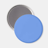 Cornflower Blue Solid Color Magneet (Voorkant / Achterkant)