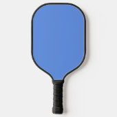 Cornflower Blue Solid Color Pickleball Paddle (Achterkant)