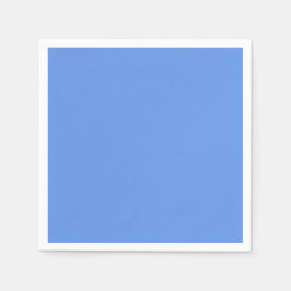 Cornflower Blue Solid Color Servet