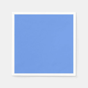 Cornflower Blue Solid Color Servet