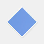 Cornflower Blue Solid Color Servet (Hoek)