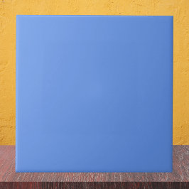 Cornflower Blue Solid Color Tegeltje