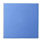 Cornflower Blue Solid Color Tegeltje (Voorkant)