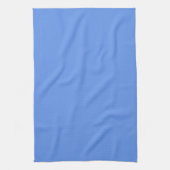 Cornflower Blue Solid Color Theedoek (Verticaal)