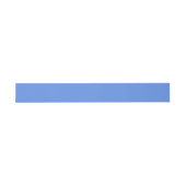 Cornflower Blue Solid Color Uitnodigingen Wikkel (Vlak)