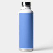 Cornflower Blue Solid Color Waterfles (Rechts)