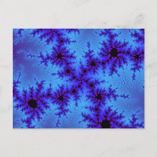 Cornflower Blue Speckle Briefkaart