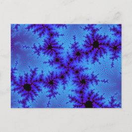 Cornflower Blue Speckle Briefkaart