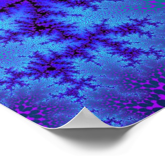 Cornflower Blue Speckle Poster (Hoek)