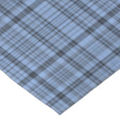 Cornflower Blue Tartan Tafelkleed (Gekanteld)