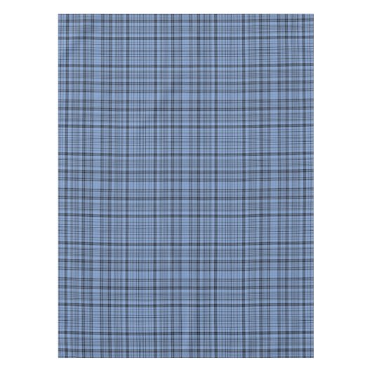 Cornflower Blue Tartan Tafelkleed (Voorkant)
