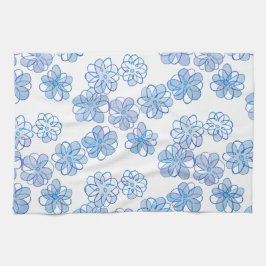 Cornflower Blue Theedoek