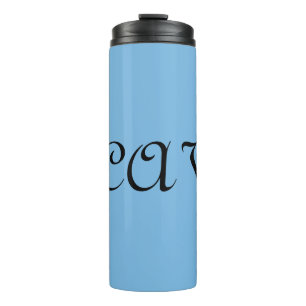 Cornflower Blue Thermosbeker