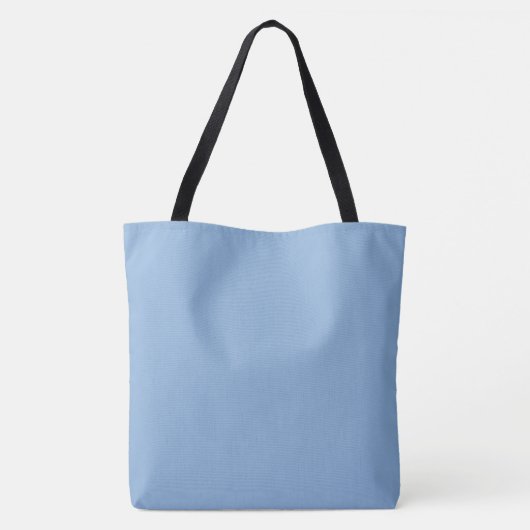 Cornflower Blue Tote Bag (Achterkant)