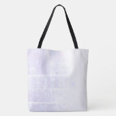 Cornflower Blue Tote Bag (Achterkant)