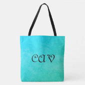 Cornflower Blue Tote Bag (Voorkant)