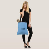 Cornflower Blue Tote Bag (Op model)