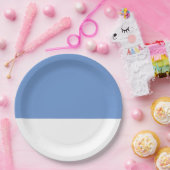 Cornflower Blue Wedding Papieren Bordje (Feest)