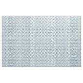 Cornflower Blues in Waterverf op wit Stof (Yard (91,4 cm))