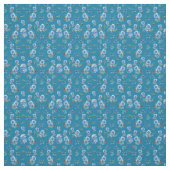 Cornflower Blues in Waterverf Stof (Swatch)