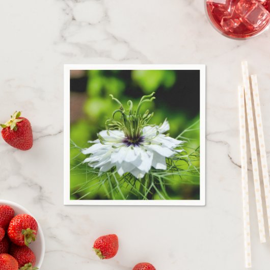 Cornflower Paper Napkins Servet (Insitu)