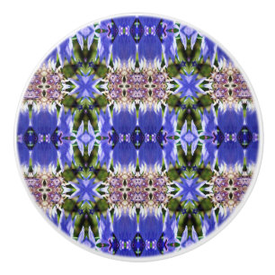 CORNFLOWER-STROMEN KERAMISCHE KNOP