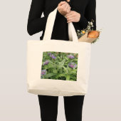 Cornflowers Jumbo Canvas tas (Voorkant (product))