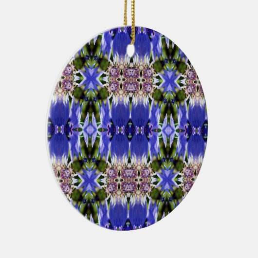 CORNFLOWERS KERAMISCH ORNAMENT (Rechts)