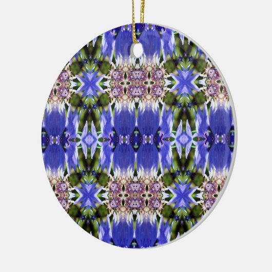 CORNFLOWERS KERAMISCH ORNAMENT (Links)