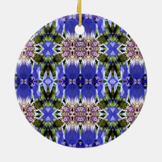 CORNFLOWERS KERAMISCH ORNAMENT (Achterkant)