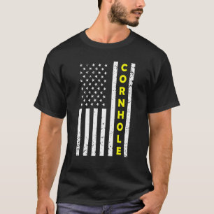Corngat American Flag Bean Bag Corn Hole Mannen Wo T-shirt