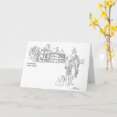 Cornhill Castle Scotland Kaart (Gele Bloem)