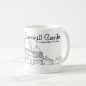 Cornhill Kasteel Schotland Koffiemok (Voorkant rechts)